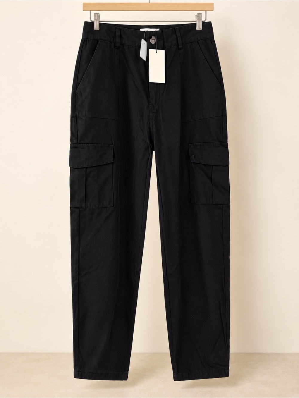 Cargo Black womens Cargo Pants with Utility Pockets